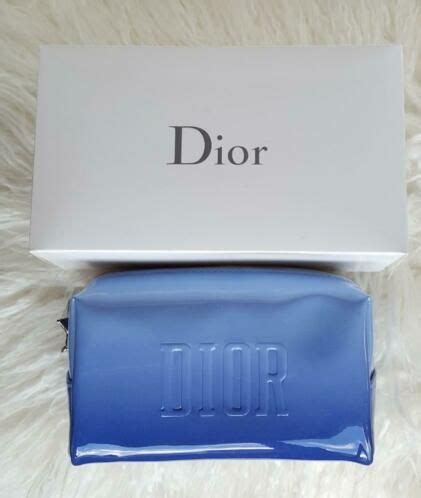 dior make up tasje blauw